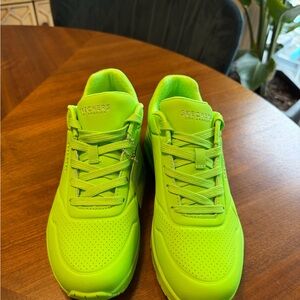 Skechers Bright Lime Athletic Shoes